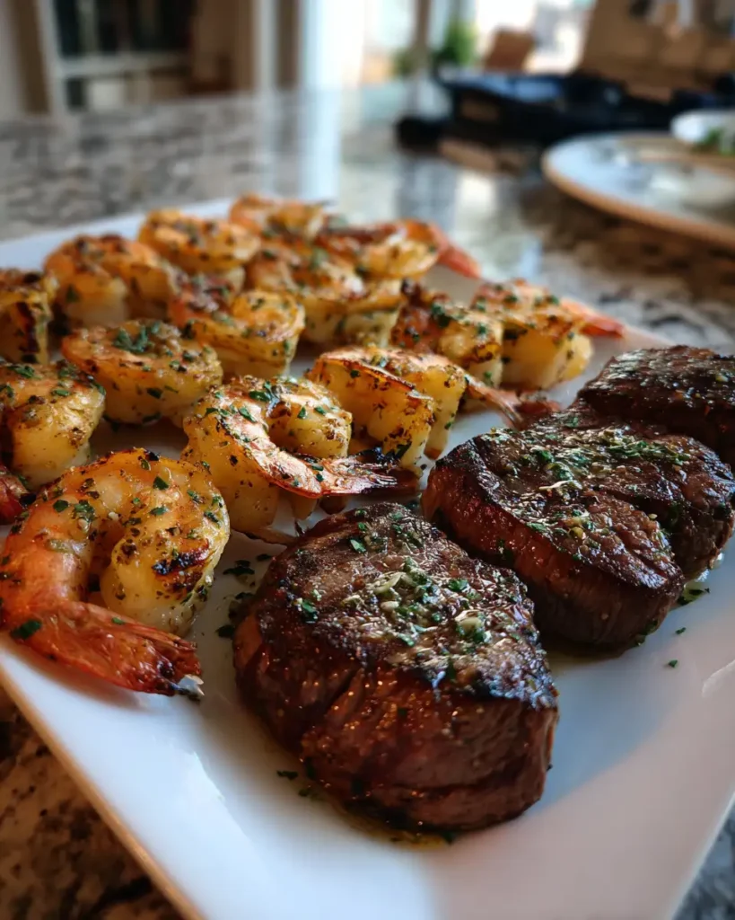 Sizzle and Savory: Mastering Garlic Butter Steak & Shrimp Skewers - Featured Image
