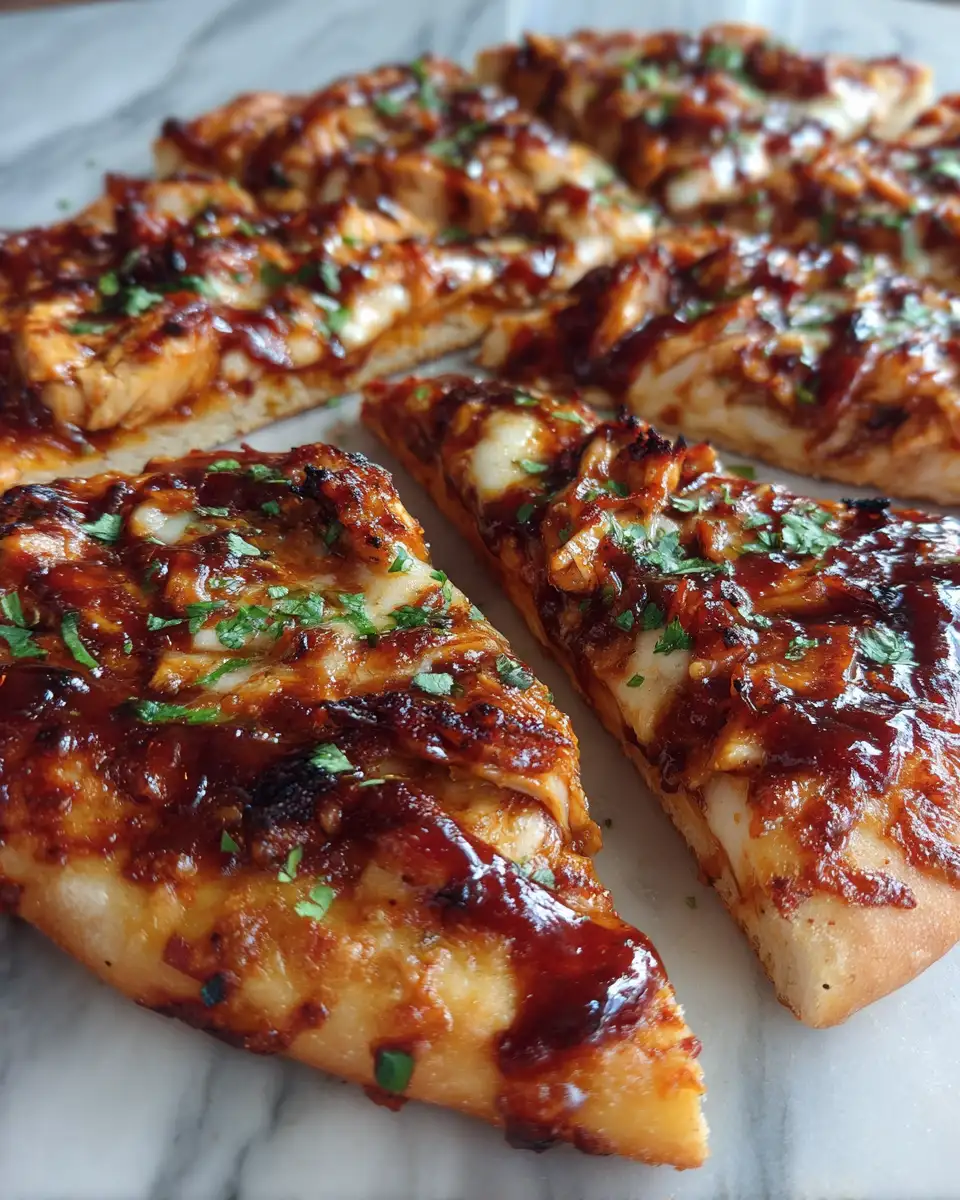 Sizzling Grilled BBQ Chicken Pizza: A Flavor Explosion on Your Plate - Featured Image