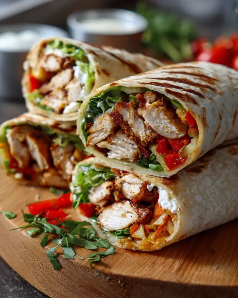 Sizzling Grilled Chicken Wraps That Will Spice Up Your Lunch Routine - Featured Image