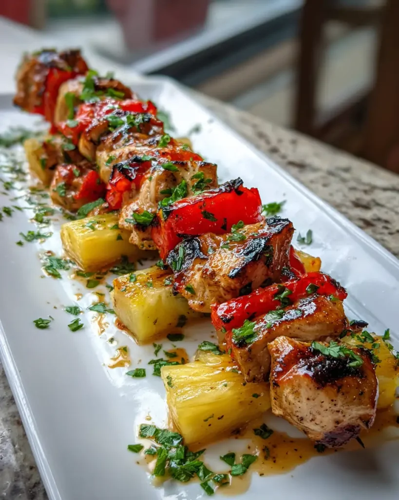 Sizzling Hawaiian Chicken Kabobs: A Tropical Twist on Your Grill - Featured Image
