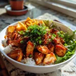 Sweet and Savory Bliss: Dive into the Honey Garlic Chicken Rice Bowl Experience - Featured Image