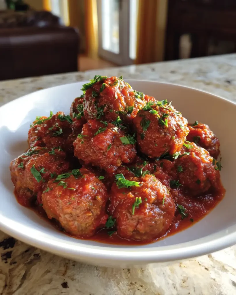 Savor the Flavor: Italian Meatballs in Rich Tomato Sauce - Featured Image