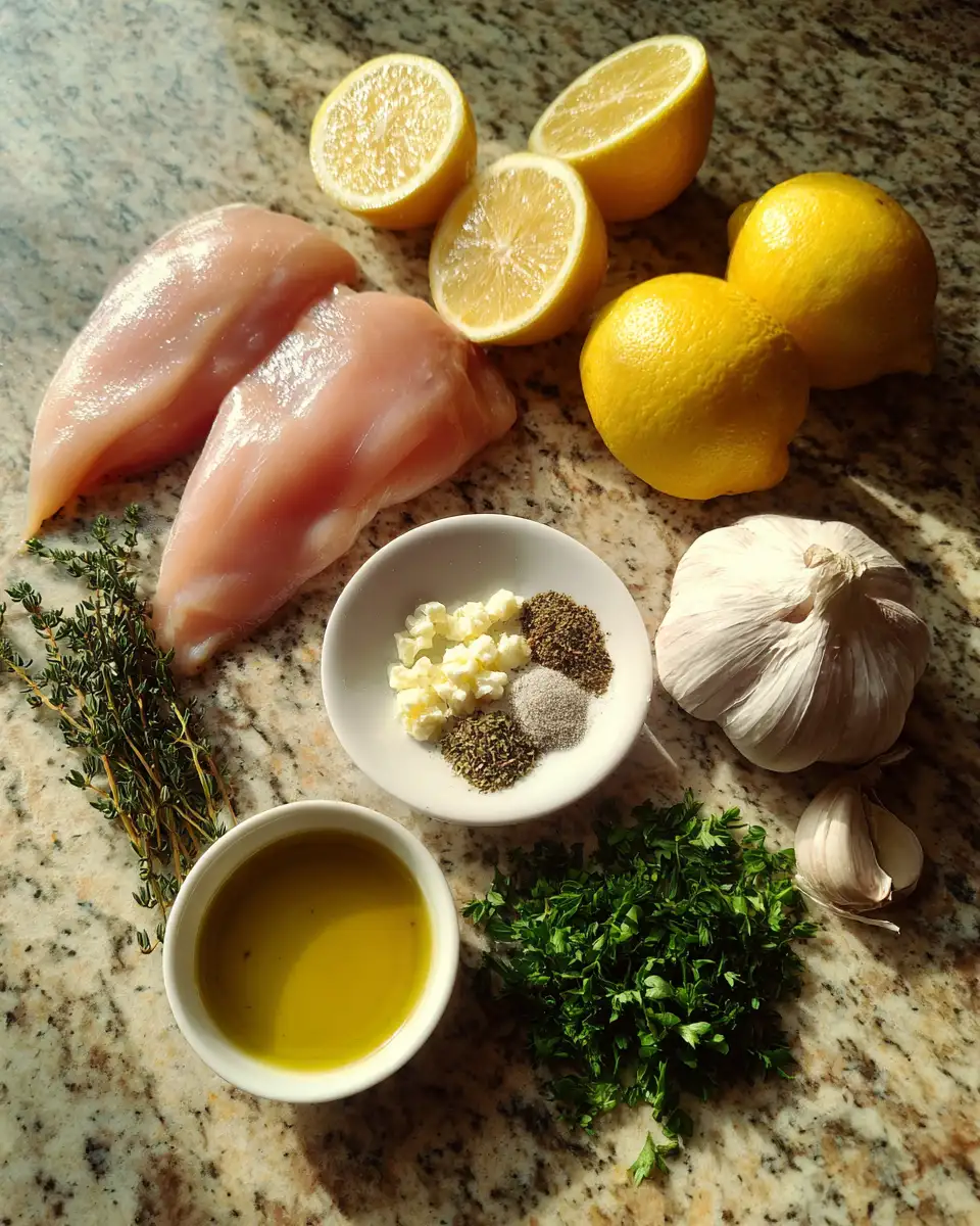 Ingredients for Zesty Delights: Discover the Best Lemon Chicken Recipes