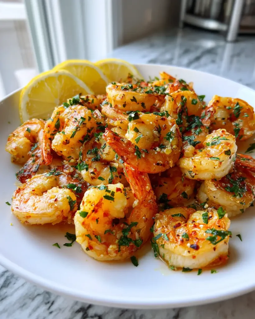 Savor the Zest: Irresistible Lemon Garlic Butter Shrimp Delight - Featured Image