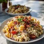 Indulge in Flavor Bliss with Loaded Bacon Ranch Pasta Salad - Featured Image