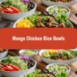 Tropical Delight: Savor the Flavor of Mango Chicken Rice Bowls