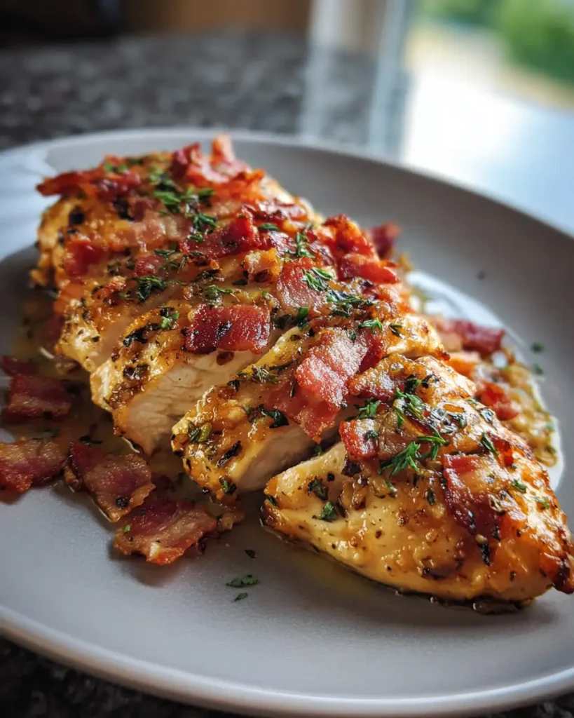 Sizzling Maple Garlic Bacon Chicken Delight - Featured Image
