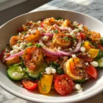 Savor the Sunshine: Mediterranean Shrimp Bowl Delight - Featured Image