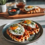 Breakfast Bliss: Mini Sausage and Egg Waffle Tacos Delight - Featured Image