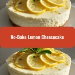 Zesty Delight: Indulge in the Ultimate No-Bake Lemon Cheesecake