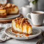 Irresistible Peach Cobbler Cheesecake Delight - Featured Image