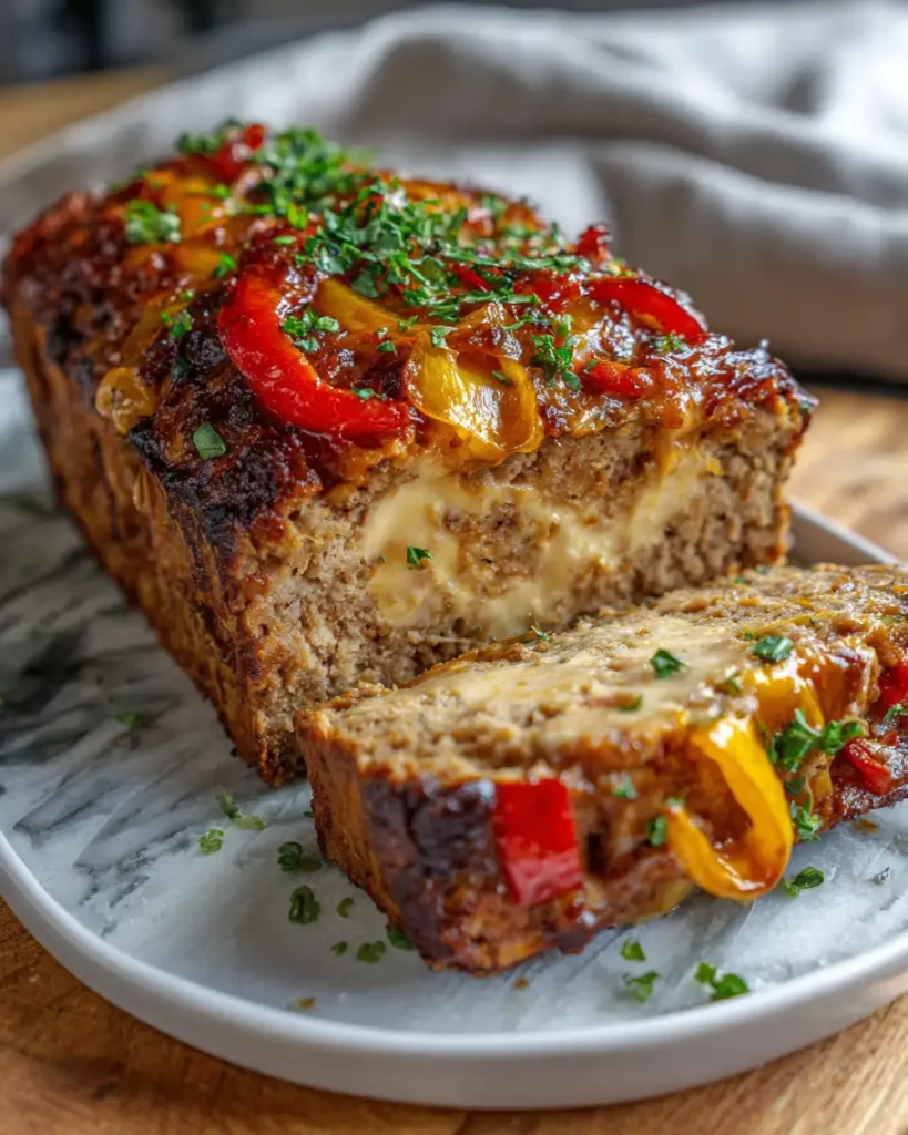 Philly Cheesesteak Meatloaf: A Flavor Fusion That Will Rock Your Taste Buds - Featured Image