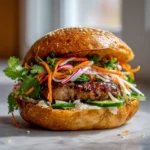 Bite Into Fusion Flavor: The Ultimate Pork Banh Mi Burger Experience - Featured Image