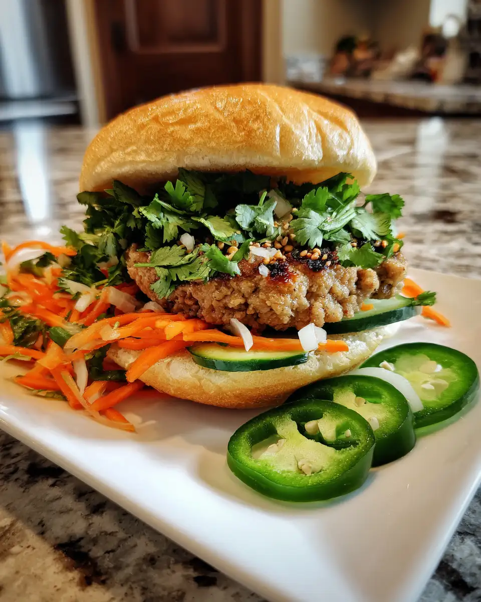Ingredients for Bite Into Fusion Flavor: The Ultimate Pork Banh Mi Burger Experience