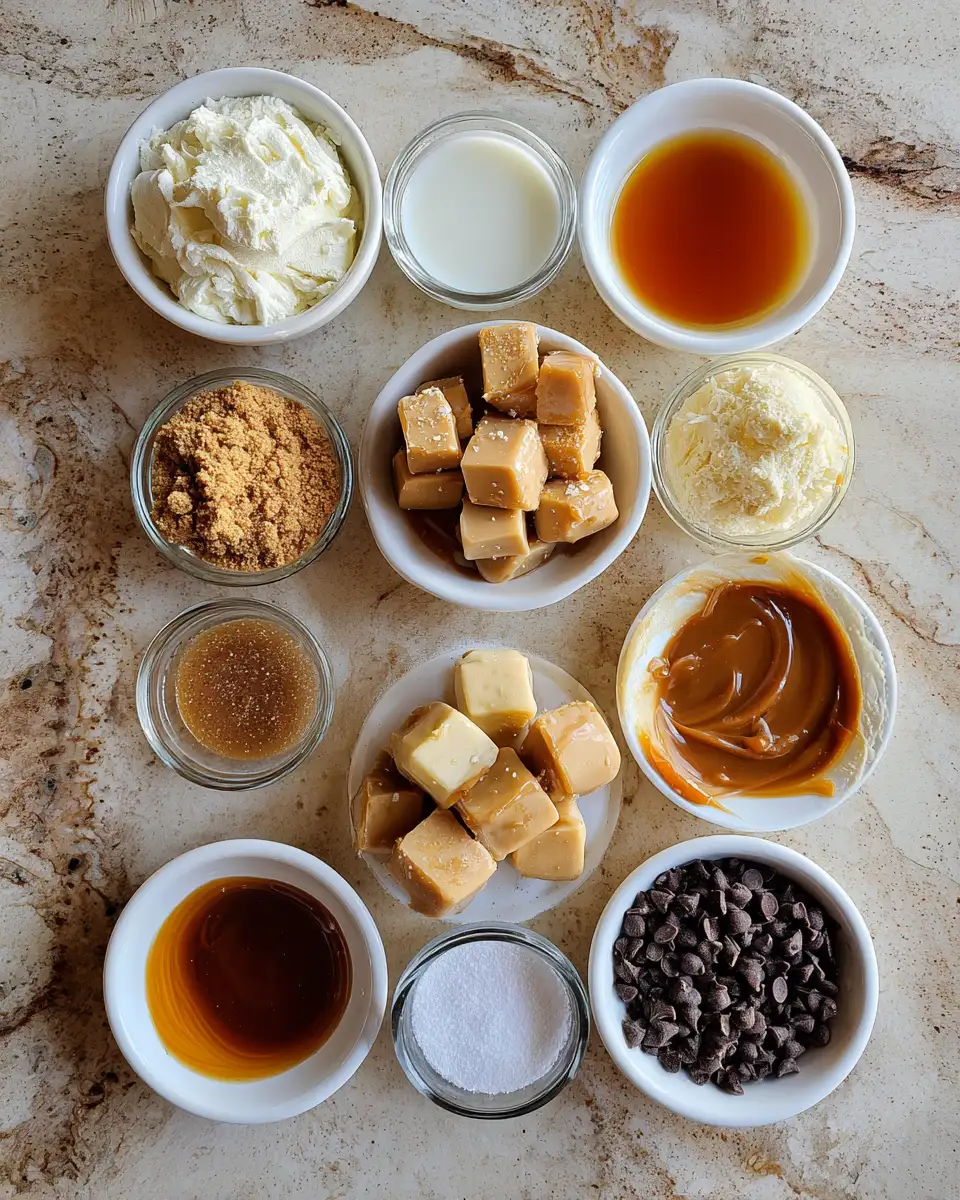Ingredients for Decadent Delights: Salted Caramel Cheesecake Truffles to Satisfy Your Sweet Tooth