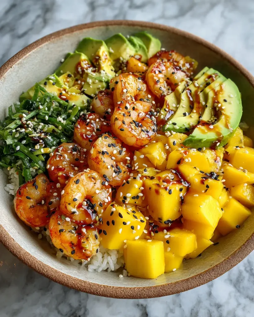 Tropical Delight Shrimp Avocado Mango Bowls That You'll Love - Featured Image