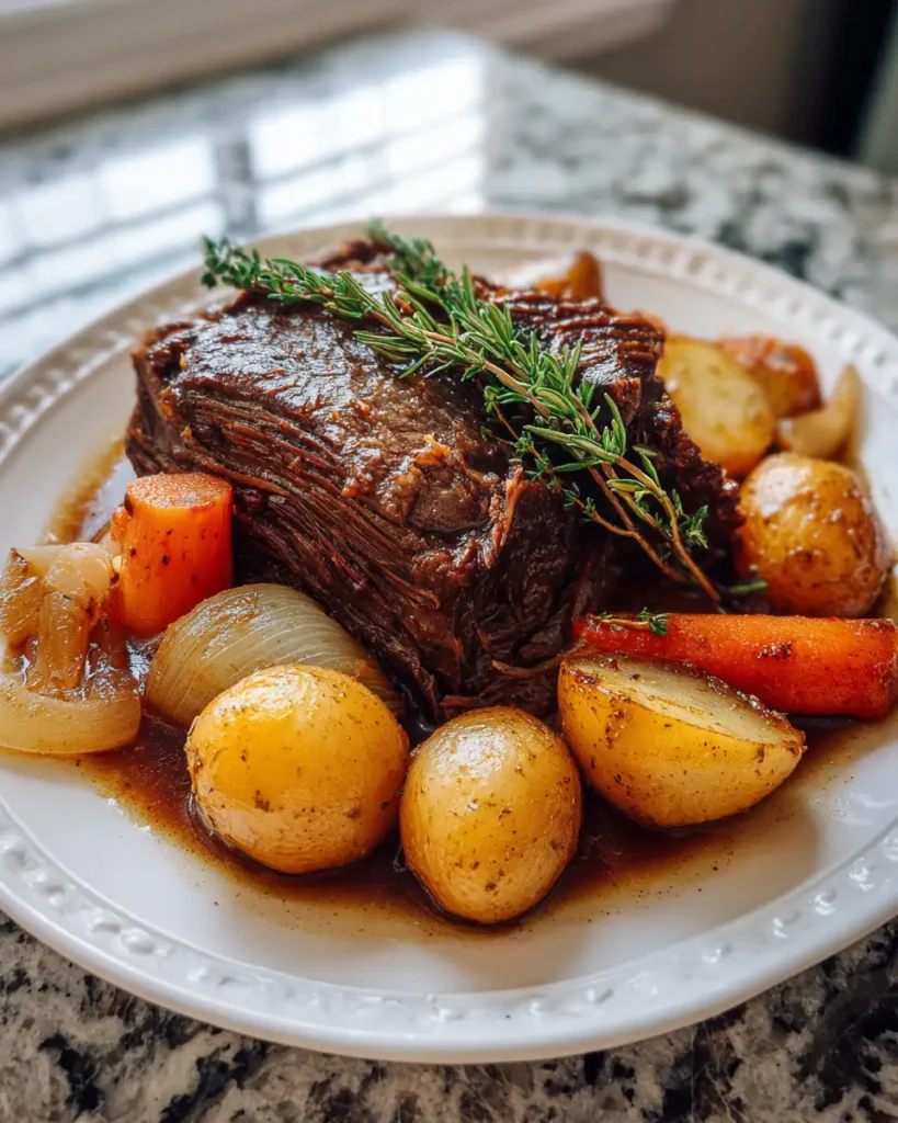 Melt-in-Your-Mouth Slow Cooker Beef Pot Roast Magic - Featured Image