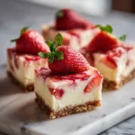 Irresistible Strawberry Lemonade Cheesecake Bars: A Sweet and Tangy Delight - Featured Image
