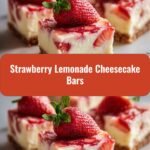 Irresistible Strawberry Lemonade Cheesecake Bars: A Sweet and Tangy Delight