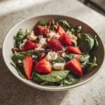 Sweet Meets Savory in the Ultimate Strawberry Spinach Salad Delight - Featured Image