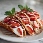 Sweet Twist on Breakfast Bliss Strawberry Waffle Tacos Unveiled - Featured Image