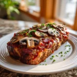 Savor the Ultimate Comfort: Swiss Bacon Mushroom Meatloaf Delight - Featured Image