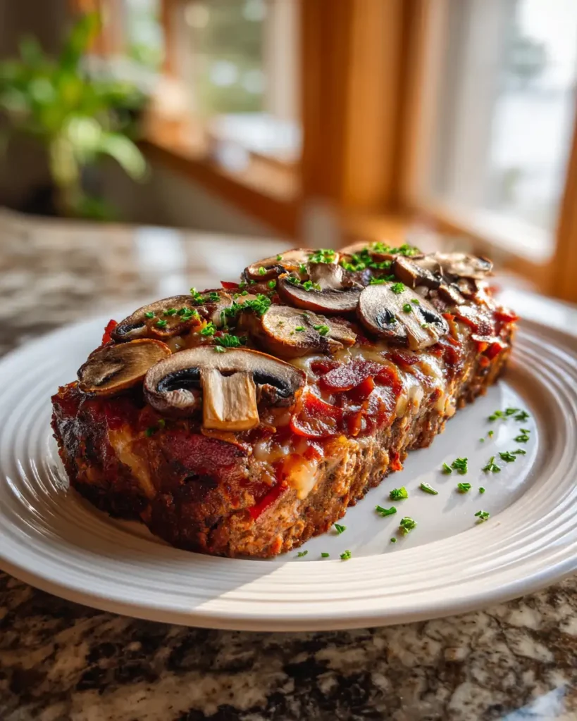 Savor the Ultimate Comfort: Swiss Bacon Mushroom Meatloaf Delight - Featured Image