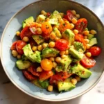 Fresh and Flavorful: Tomato Chickpea Avocado Salad Bliss - Featured Image