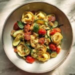 Sunshine in a Bowl: Tortellini with Summer Veggies Delight - Featured Image