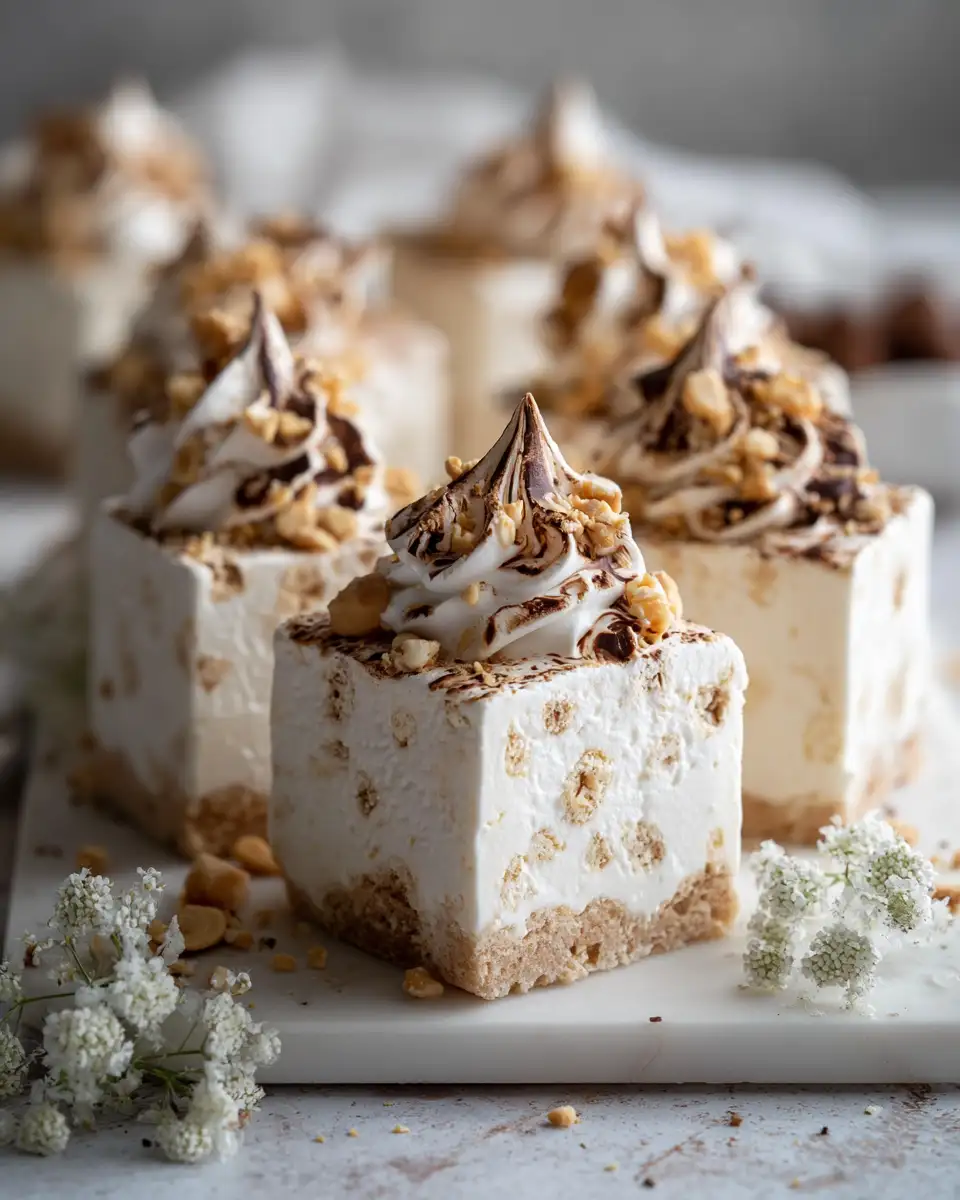 Final dish - Decadent Delight: White Chocolate Peanut Marshmallow Fudge Fantasy
