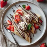 Indulge in the Ultimate Strawberry & Chocolate Crepe Masterpiece - Featured Image