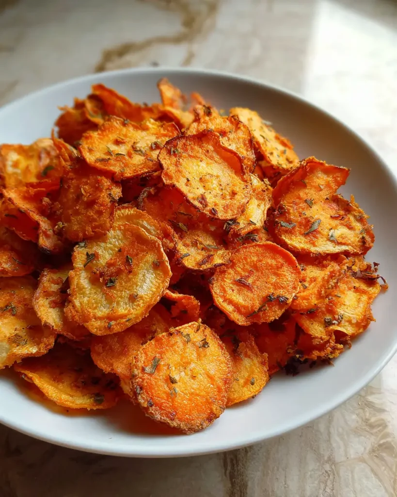 Crispy Delicious Air Fryer Carrot Chips Your New Favorite Snack - Featured Image