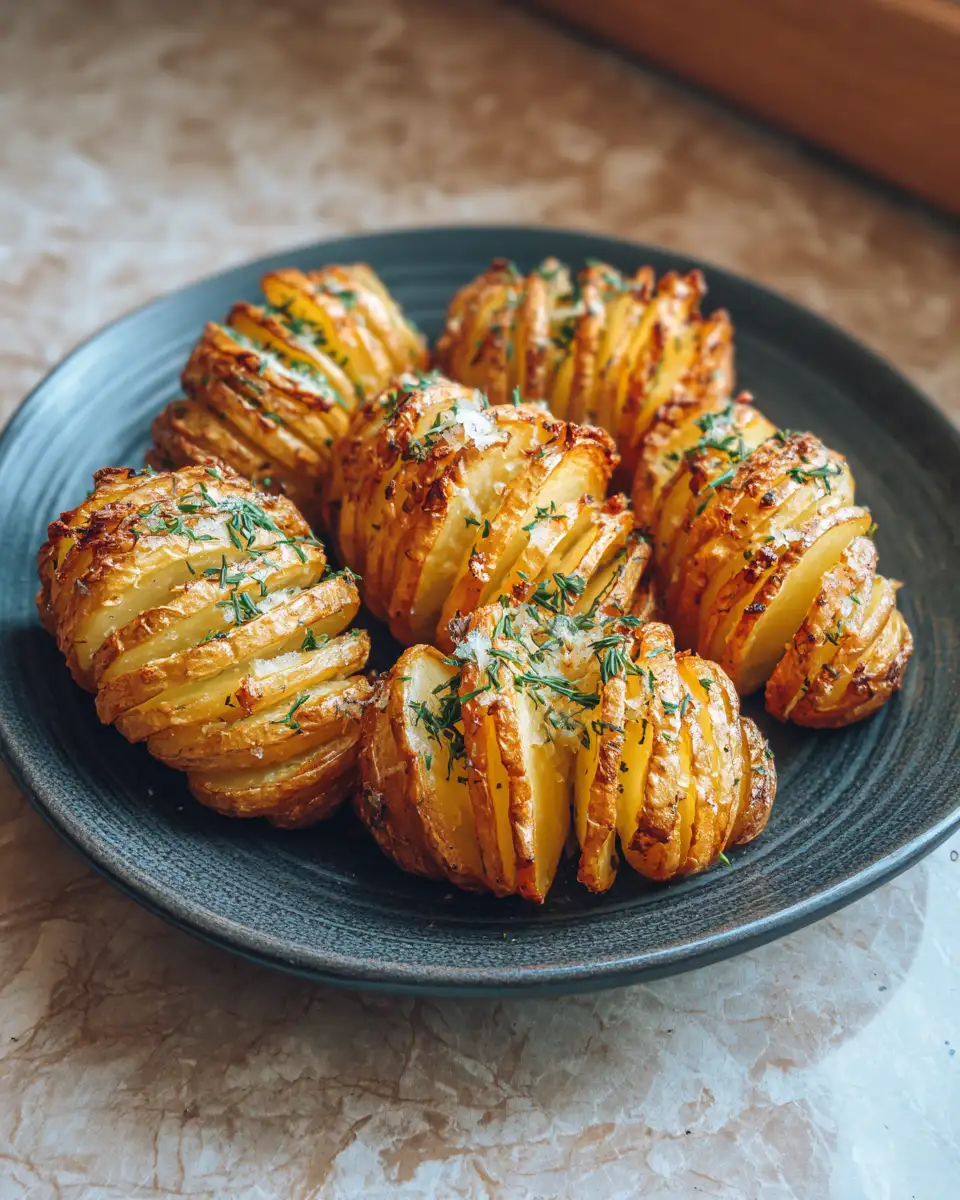 Crispy Perfect Air Fryer Hasselback Potatoes Your New Favorite Side - Featured Image