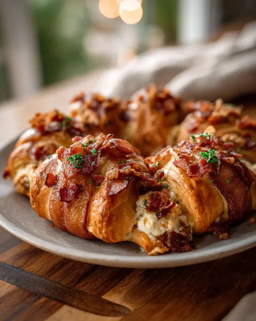 Irresistible Bacon Brie Crescent Wreath Recipe for Your Next Party - Featured Image