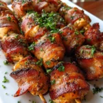 Irresistible Bacon Wrapped Chicken Skewers Perfect for Your Next Grill Party - Featured Image