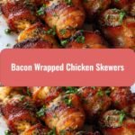 Irresistible Bacon Wrapped Chicken Skewers Perfect for Your Next Grill Party