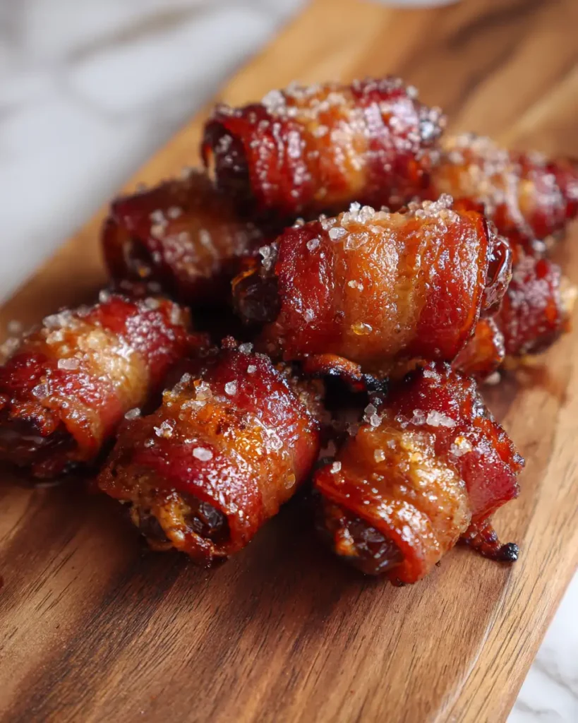 Irresistible Bacon Wrapped Dates The Perfect Sweet and Savory Snack - Featured Image
