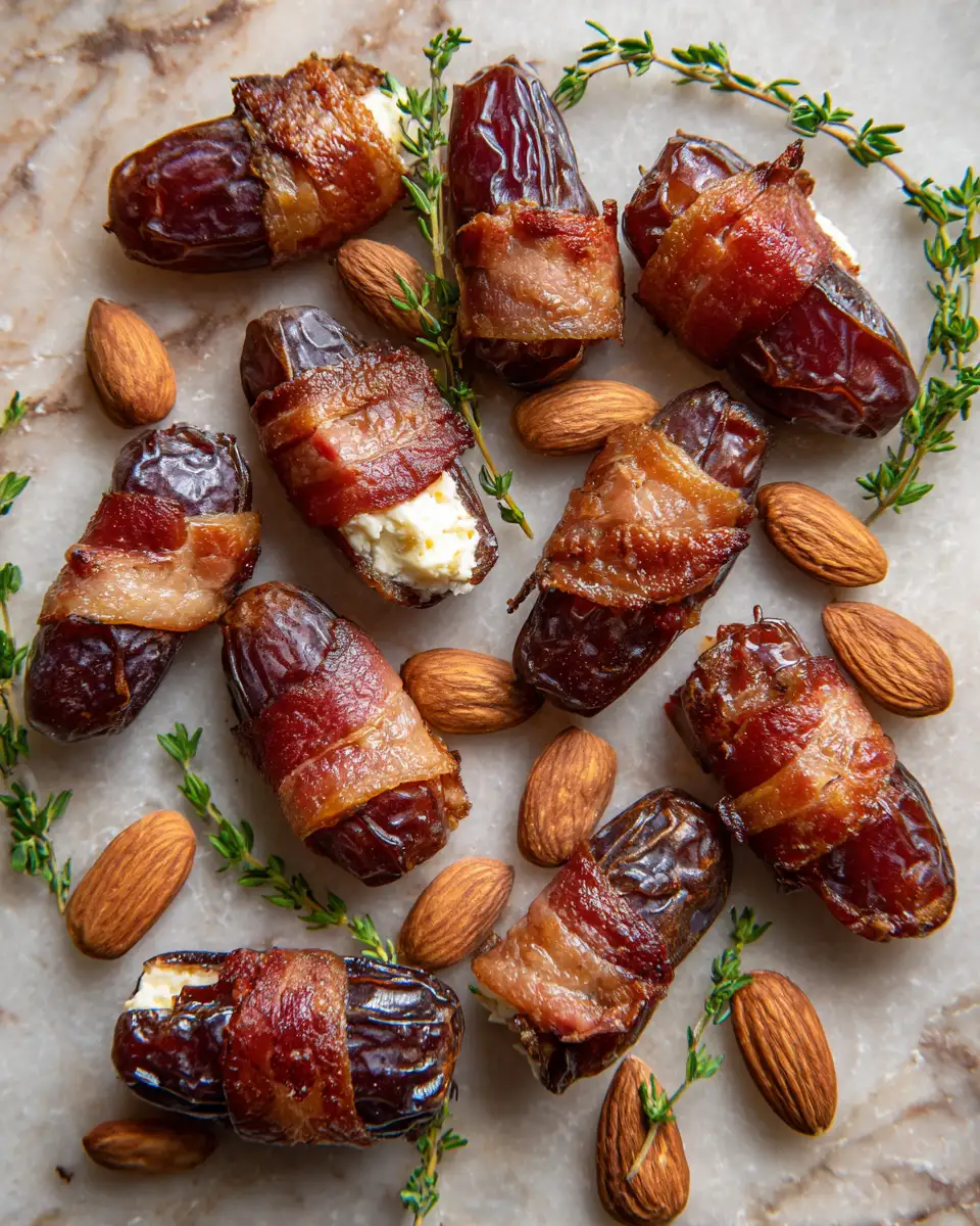 Ingredients for Irresistible Bacon Wrapped Dates The Perfect Sweet and Savory Snack