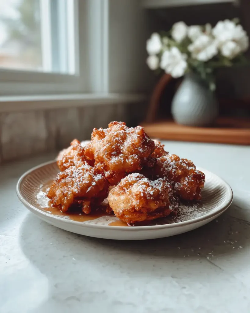 Deliciously Crispy Baked Apple Fritters You Must Try Today - Featured Image
