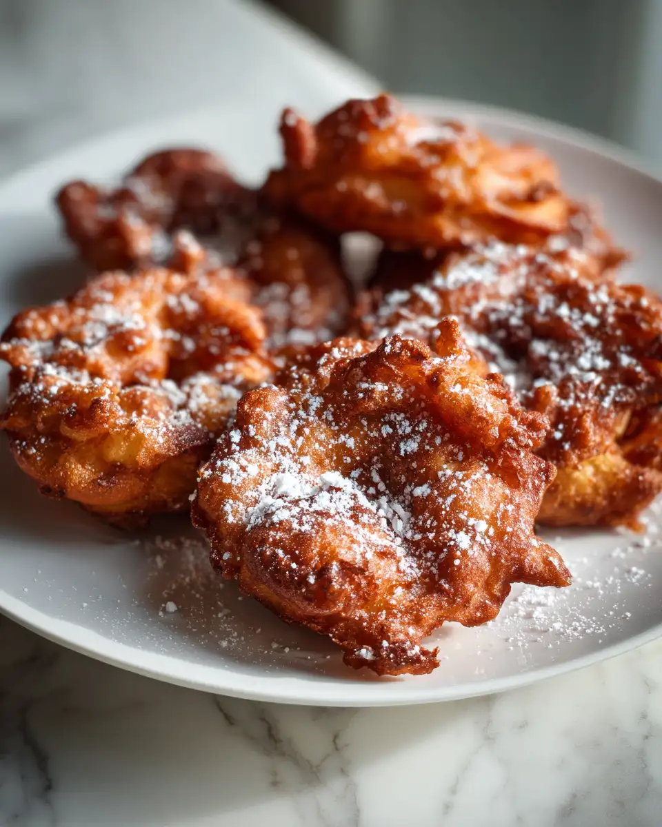 Final dish - Deliciously Crispy Baked Apple Fritters You Must Try Today