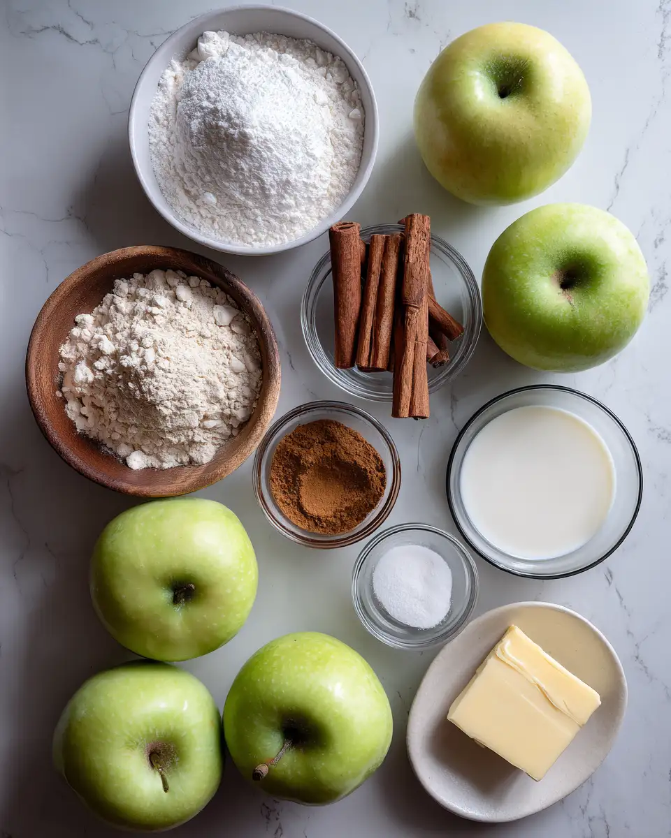Ingredients for Deliciously Crispy Baked Apple Fritters You Must Try Today