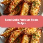 Crispy Baked Garlic Parmesan Potato Wedges Your New Favorite Snack