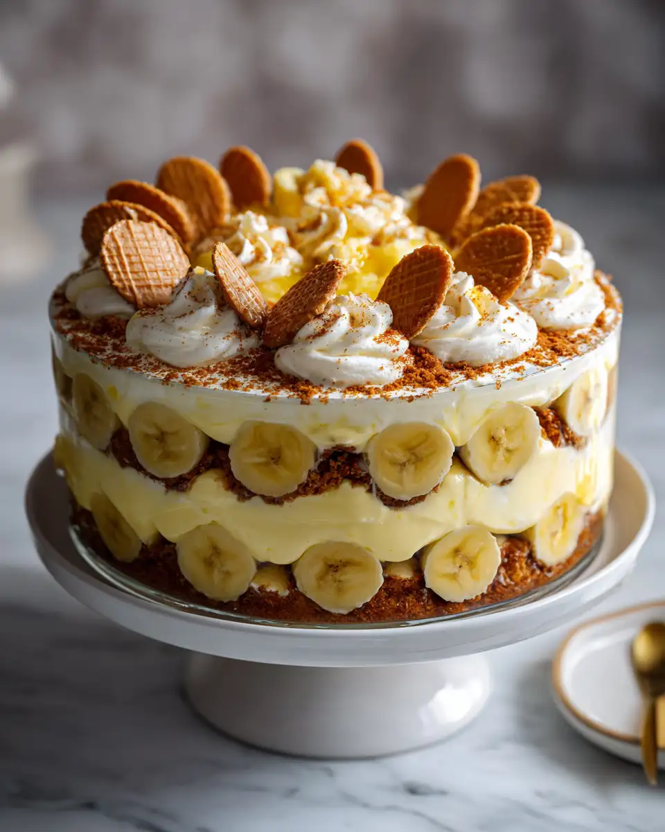 Final dish - Decadent Layers: The Ultimate Banana Pudding With Vanilla Wafers