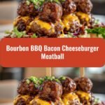 Savor the Flavor: Bourbon BBQ Bacon Cheeseburger Meatballs Explosion