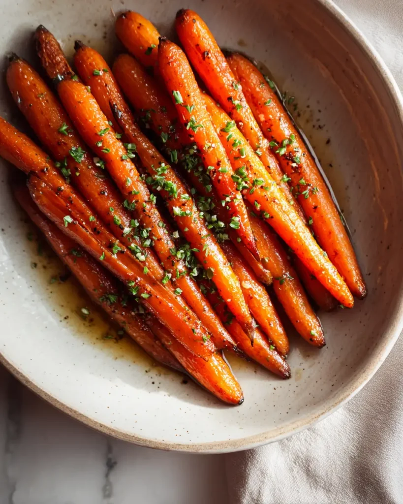Sweet and Savory Bliss How to Make Irresistible Brown Butter Maple Glazed Carrots - Featured Image