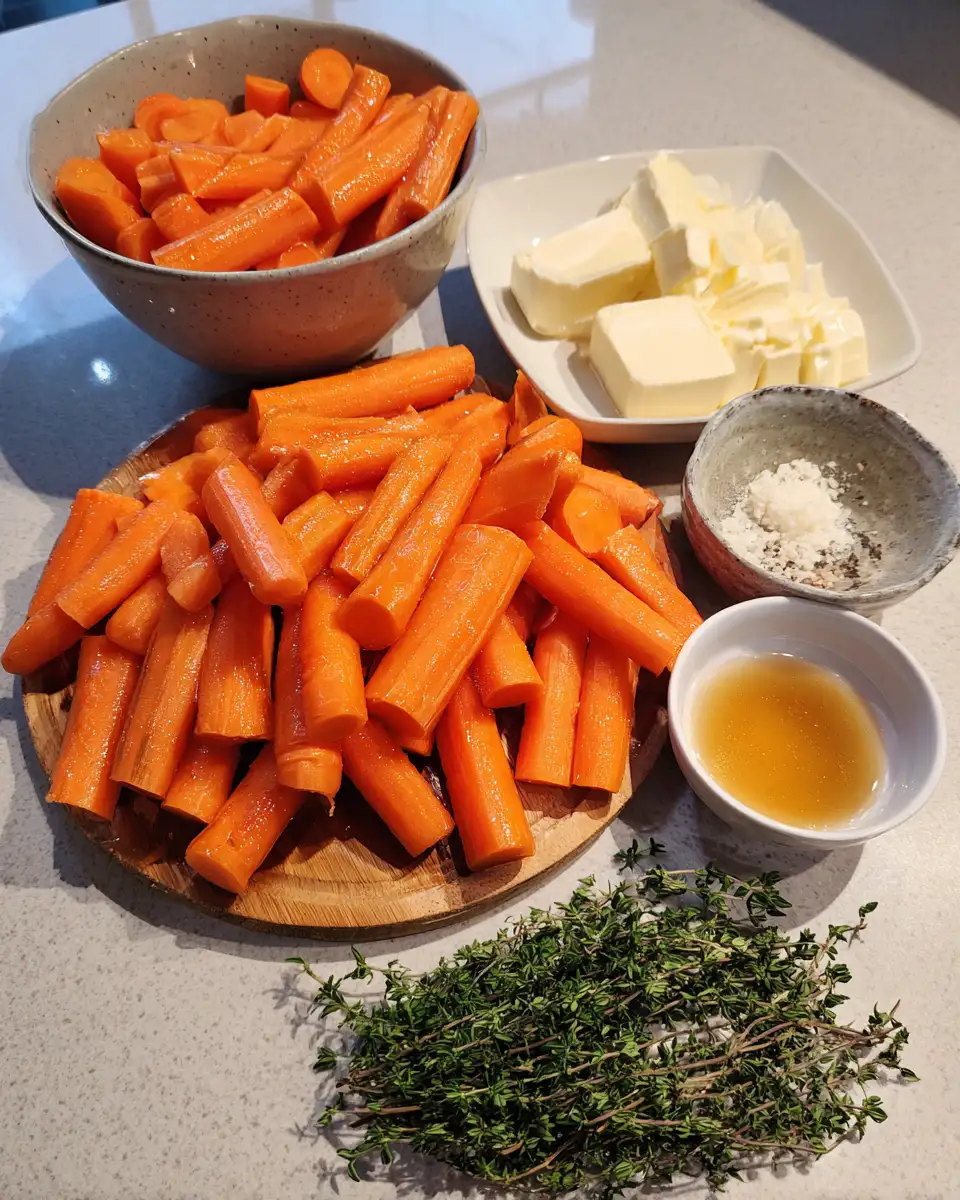 Ingredients for Sweet and Savory Bliss How to Make Irresistible Brown Butter Maple Glazed Carrots