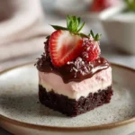 Decadent Brownie Choco Strawberry Mousse Bliss - Featured Image