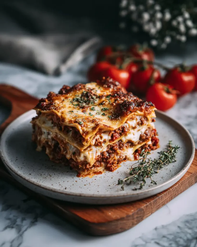 Ultimate Cheesy Lasagna with Melted Stretchy Mozzarella to Satisfy Every Craving - Featured Image