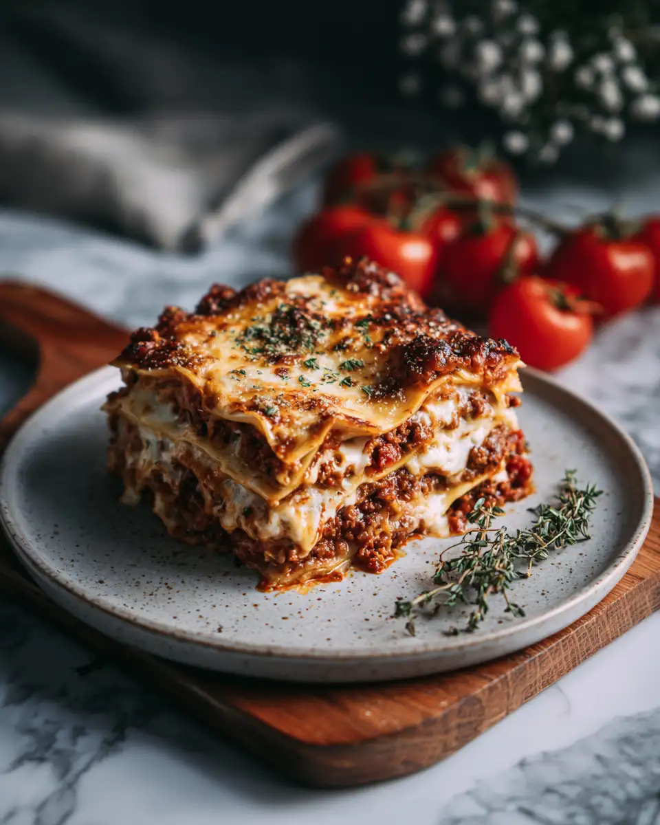 Ultimate Cheesy Lasagna with Melted Stretchy Mozzarella to Satisfy Every Craving - Featured Image