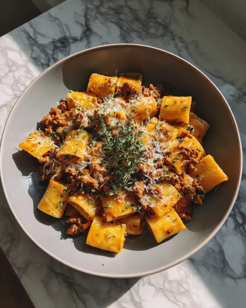 Ultimate Comfort Food Cheesy Taco Pasta Recipe - Featured Image